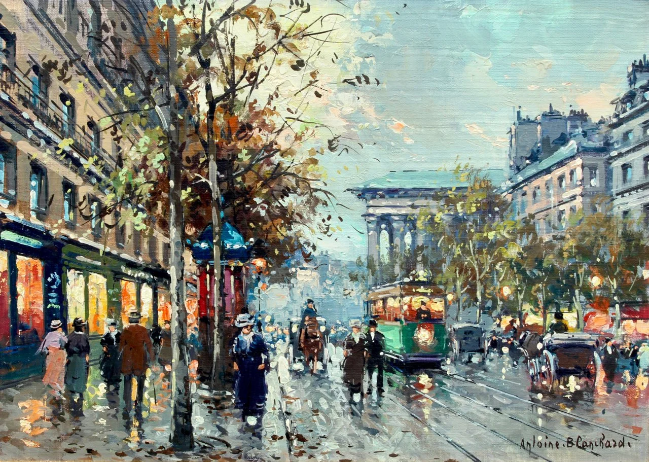 78-211 Antoine Blanchard %22Boulevard de la Madeleine%22 $12000.jpg
