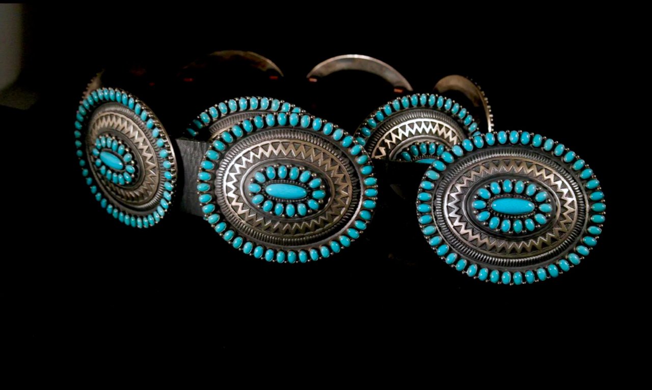 70-19 SS Concho belt with 530 Sleeping Beauty Cabachons.jpg