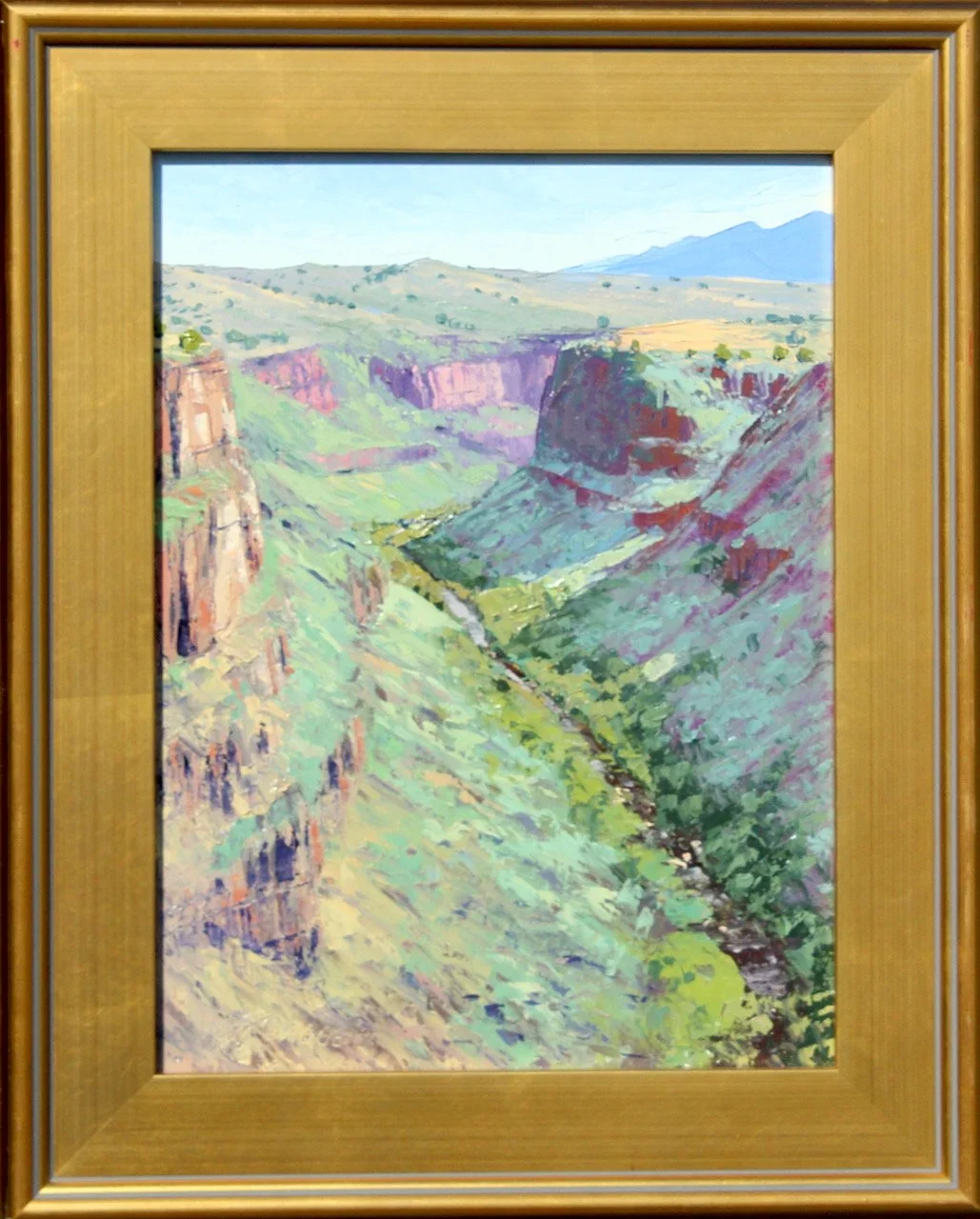 5-241 Ken Daggett "Rio Pueblo Gorge" $1,600-1.jpeg