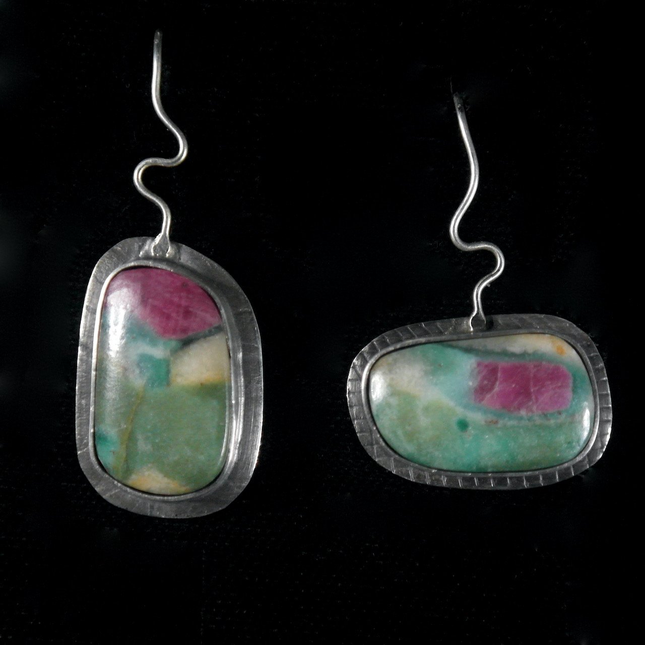45-1050 Fine Silver with Jasper Earrings $295.jpeg