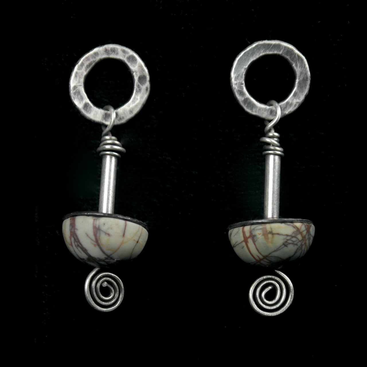 45-1081 Fine Silver Green with Brown Matrix Fire Agates $178.png