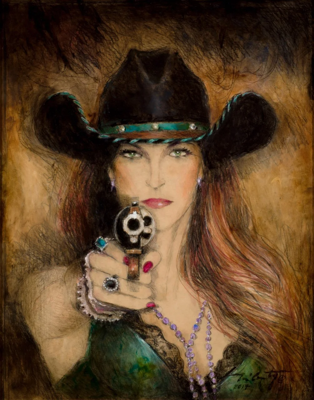 711 R. McCarty %222nd Amendment Scarlett%22.jpg