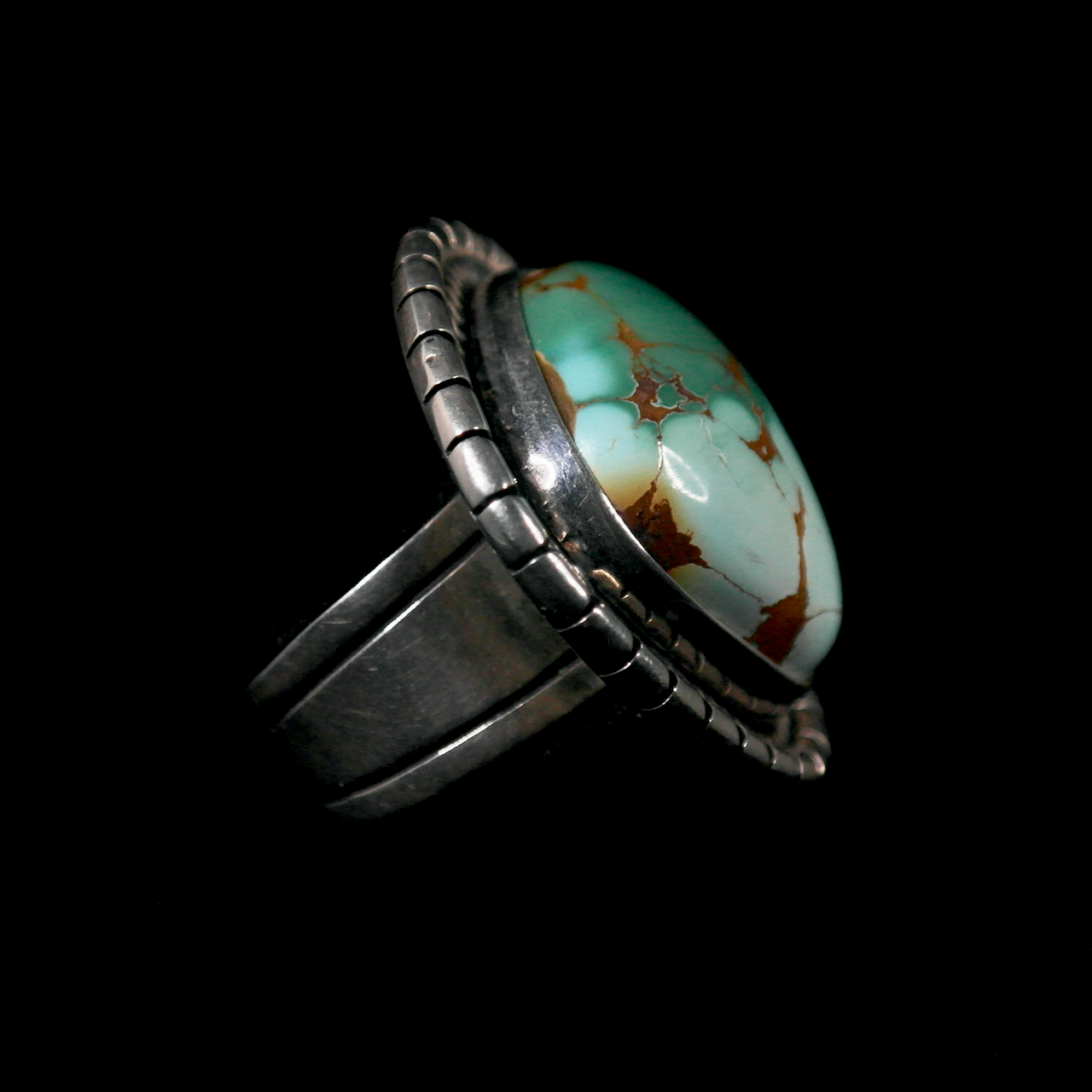 94-995 Sterling Silver Royston Turquoise Ring  7.5 $695.png