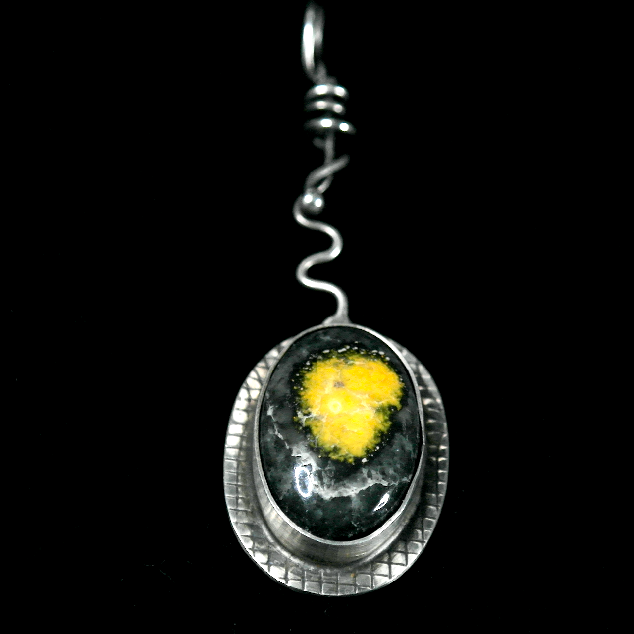 45-963 Fine Silver with Bumblebee Jasper Pendant $168.png