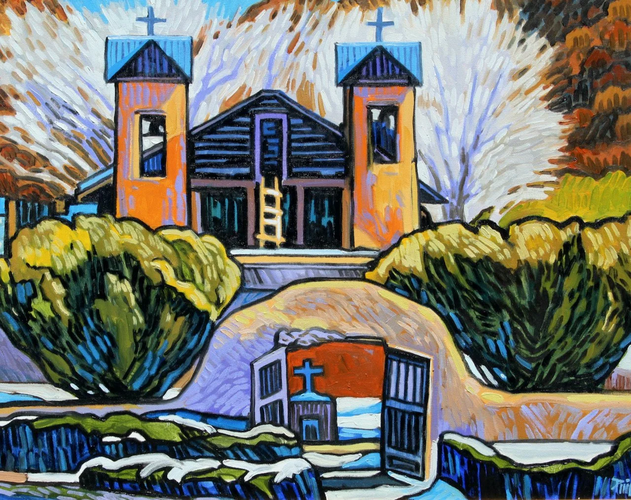 170-108 Brad Price "Winter at Chamisa" $4200.jpeg