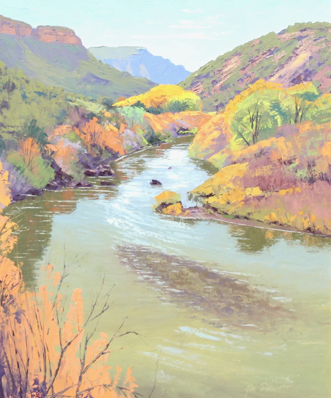 5-226 Ken Daggett "A Bit of Fall" $2,700.jpeg