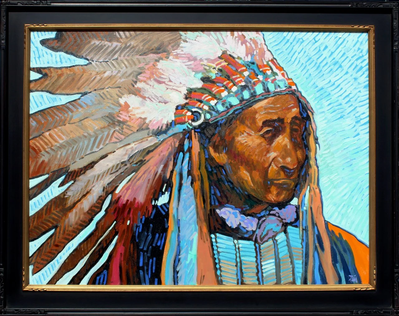 170-107 Brad Price %22Mystic Warrior%22 $5800-framed.jpg