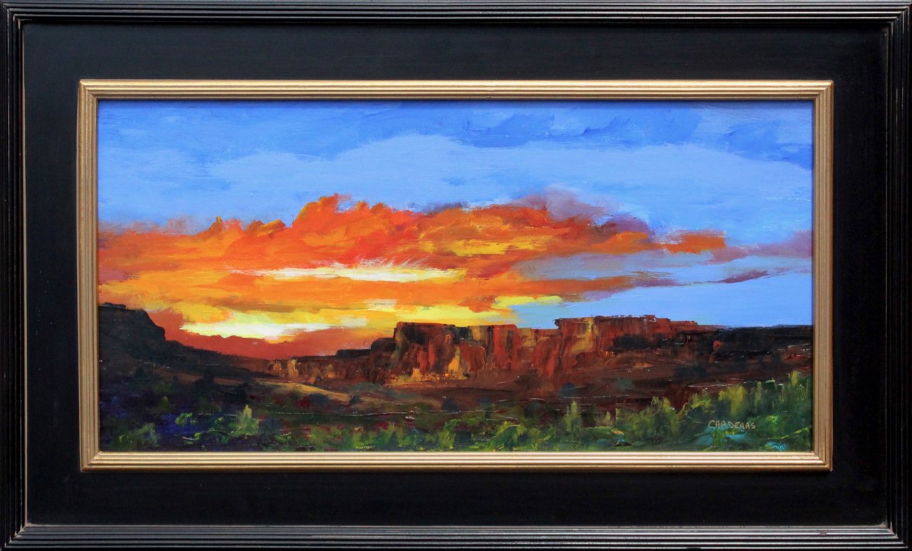 1-192 Henry Cardenas %22Sun Devil Ridge%22 $1595-framed.jpg