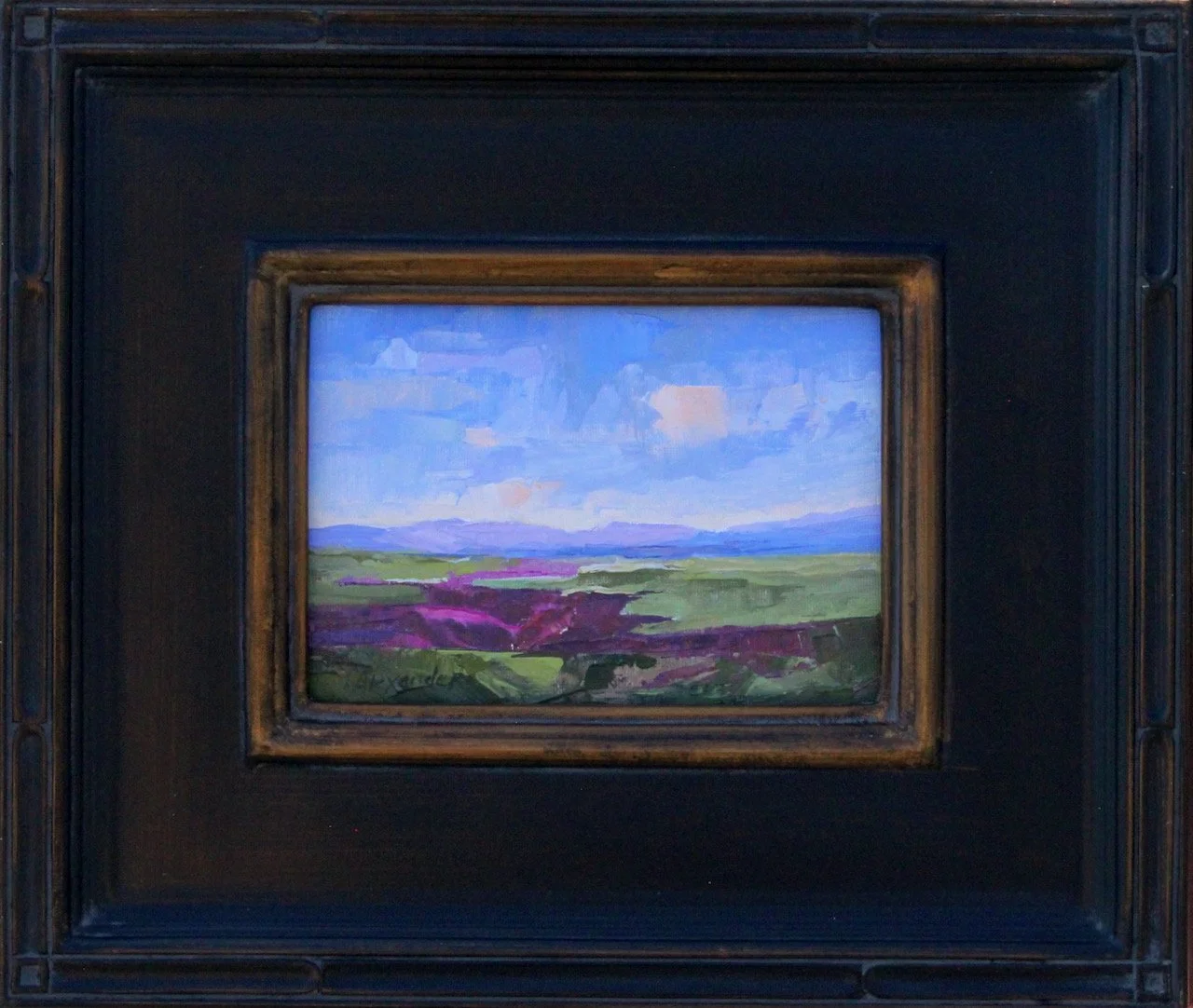 107-94 Lorraine Alexander "Where the Rio Grande Runs" $575-framed.jpeg