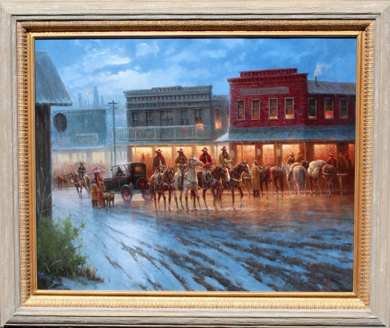 18-244 Gary Lynn Roberts "Friday Evening" $26,500-framed.jpeg