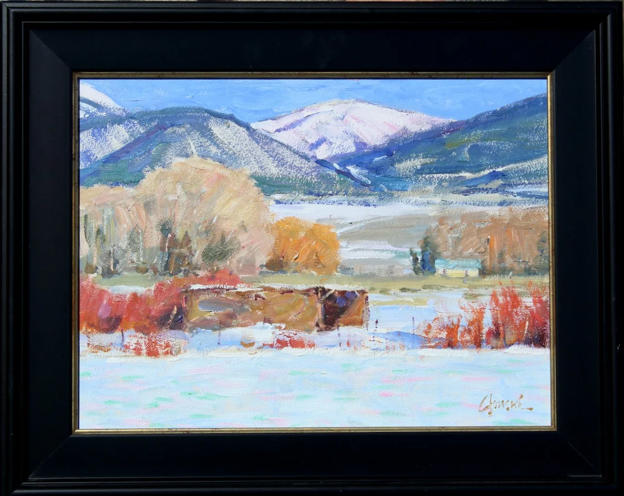 9-135 Walt Gonske "In the San Luis Valley" $5000-framed.jpeg