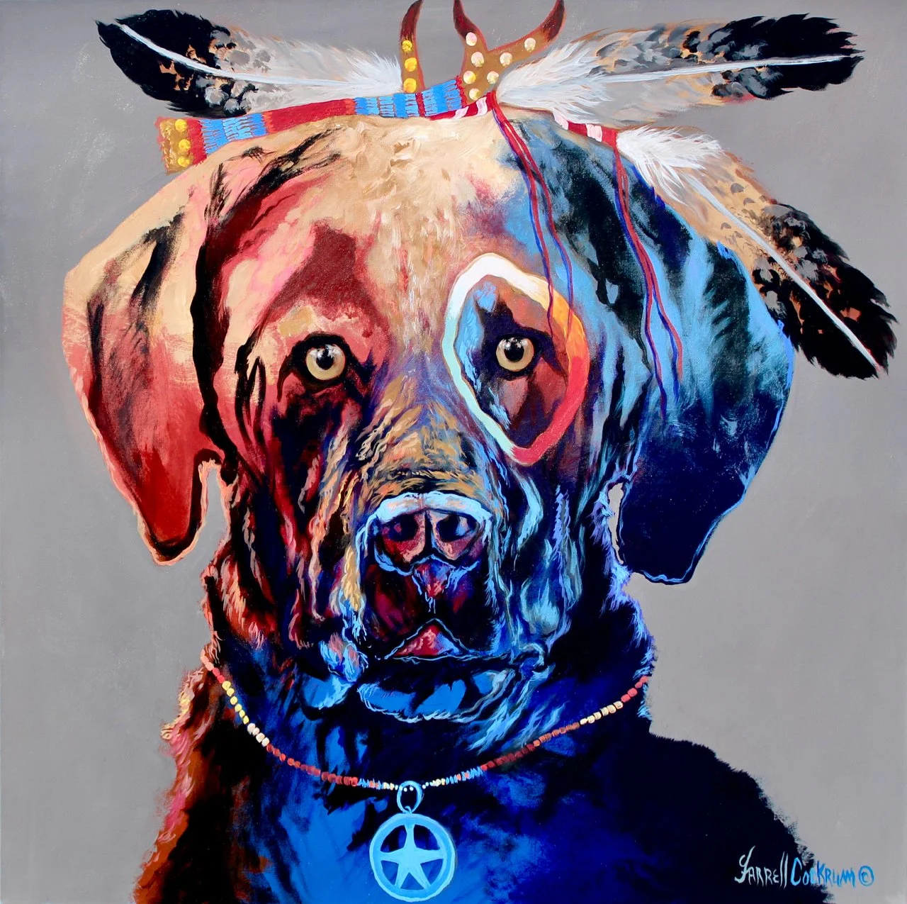 3-242 Farrell Cockrum "Rez Dog" $5800.jpg