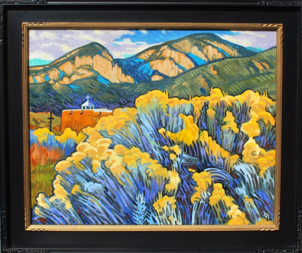 170-76 Brad Price %22Taos Morada%22 $3800-framed.jpg