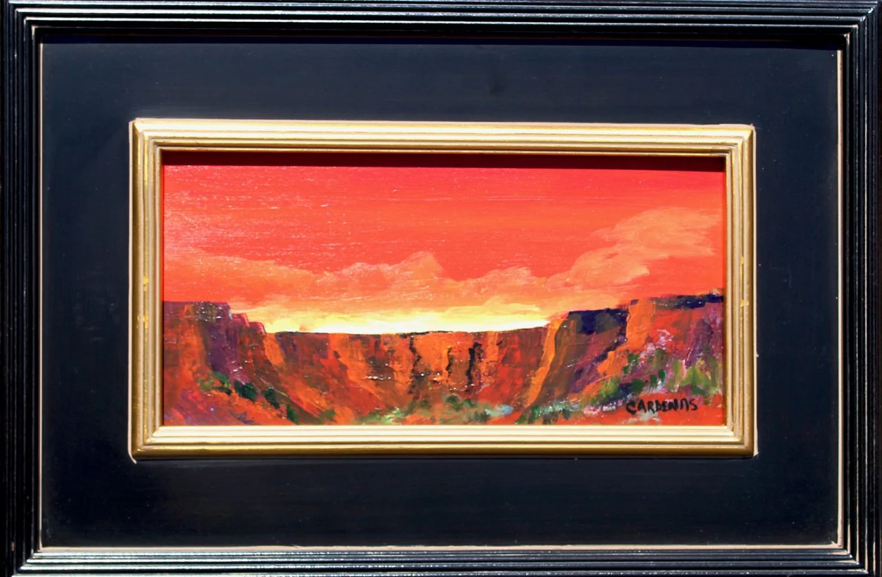 1-189 Henry Carednas %22Almost Gone%22 $695-framed.jpg