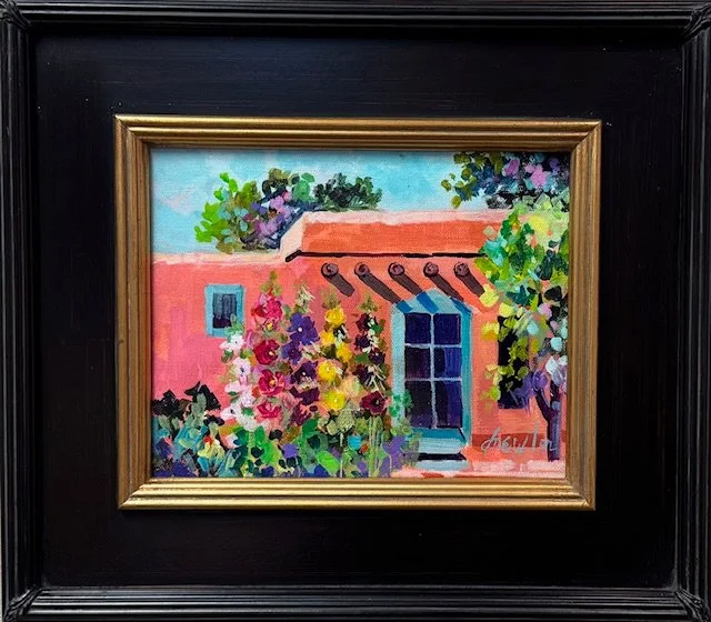 120-152 Dyan Newton %22HOLLIES SPIRIT ON CANYON ROAD%22 $975-framed.jpg