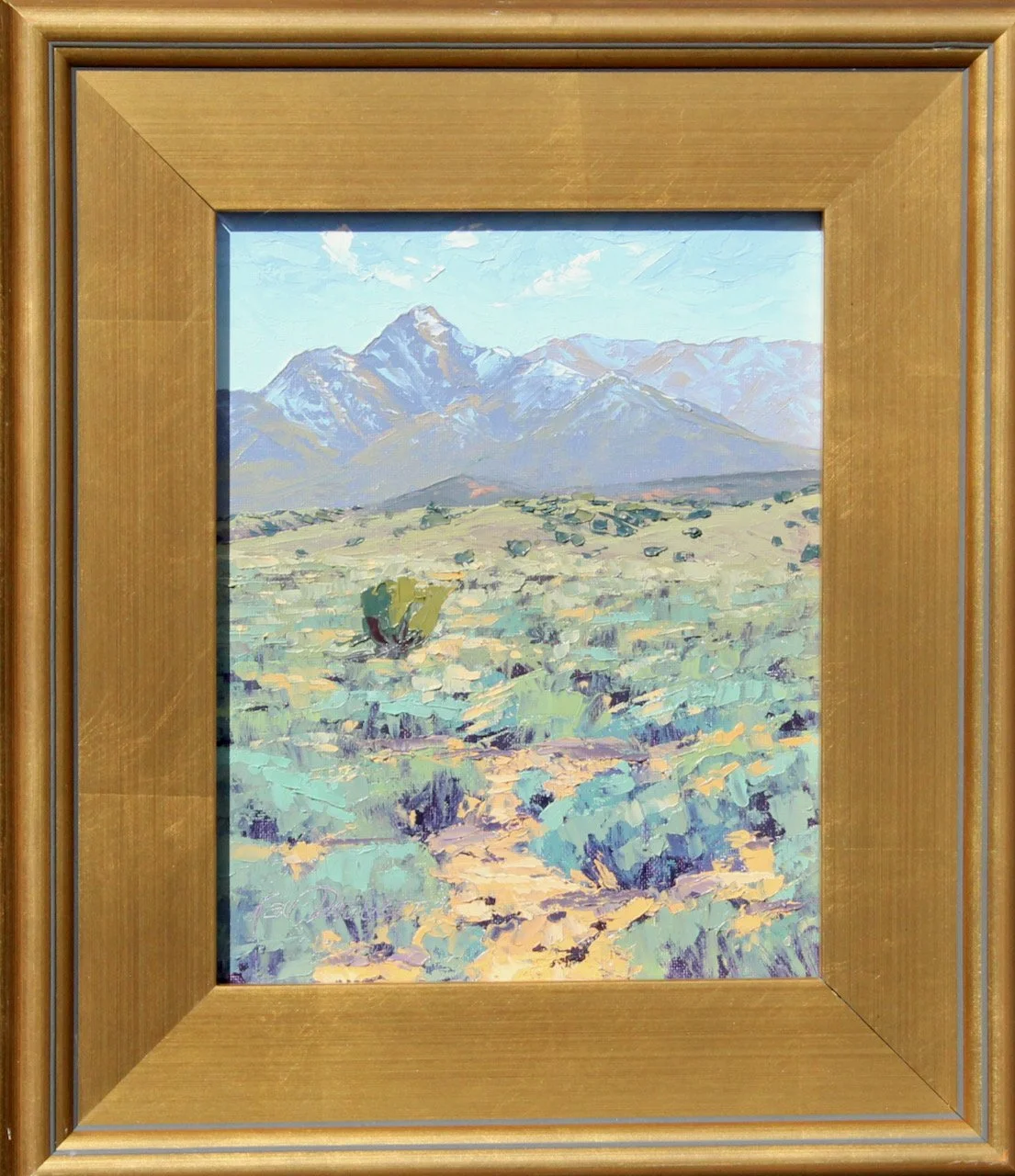 5-230 Ken Daggett "First Snow" $900-framed.jpeg