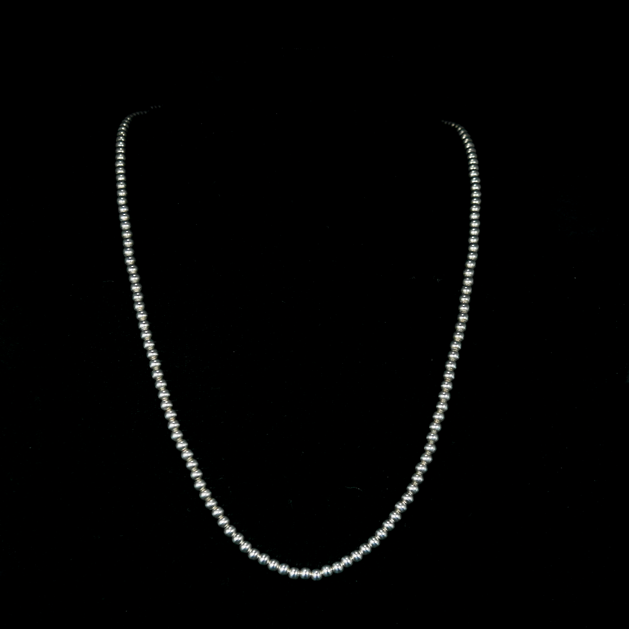 94-914 Sterling Silver Bead Necklace 22" $88.png