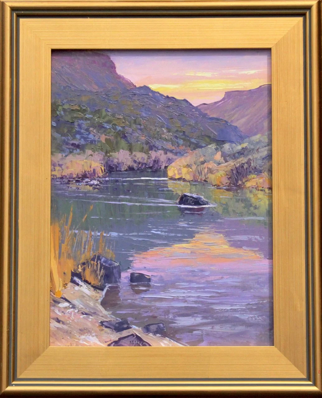5-205 Ken Daggett %22Evening%22 $1600-framed.jpg