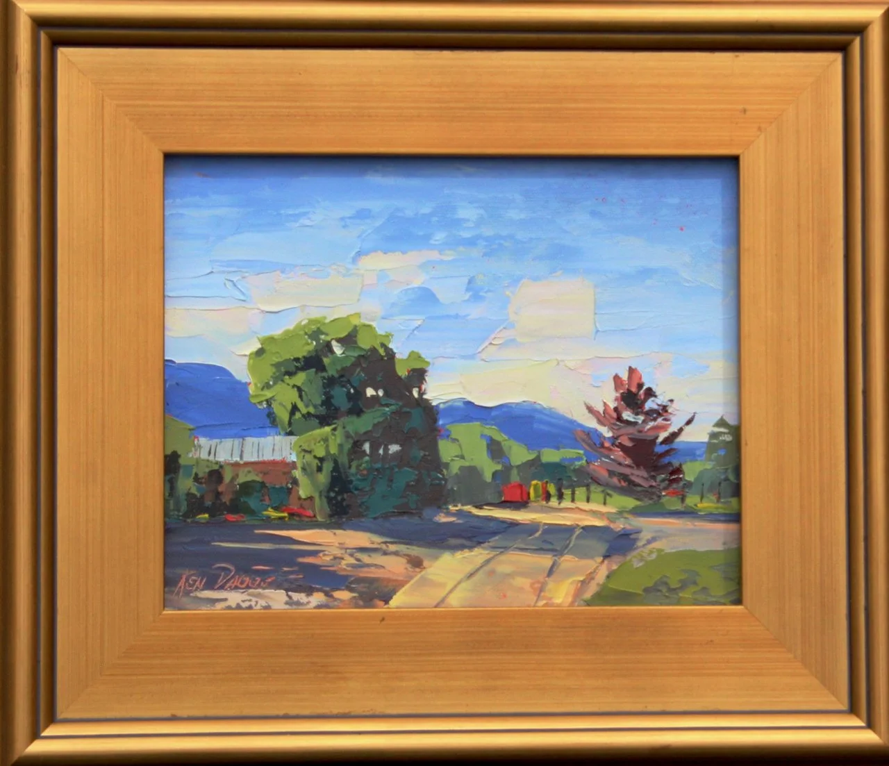 5-212 Ken Daggett %22Lovely Day%22 $900-framed.jpg