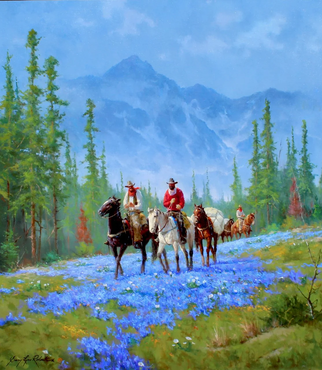 18-212 Gary Lynn Roberts %22Springtime in the Rockies%22 $19,500 .jpg
