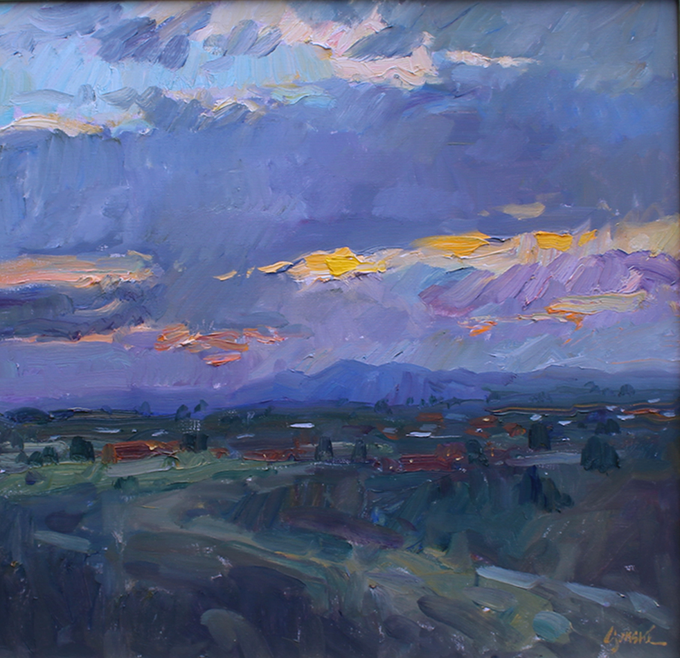 9-129 Walt Gonske %22Summer Sunset From Taos%22 #3650 $9500.png