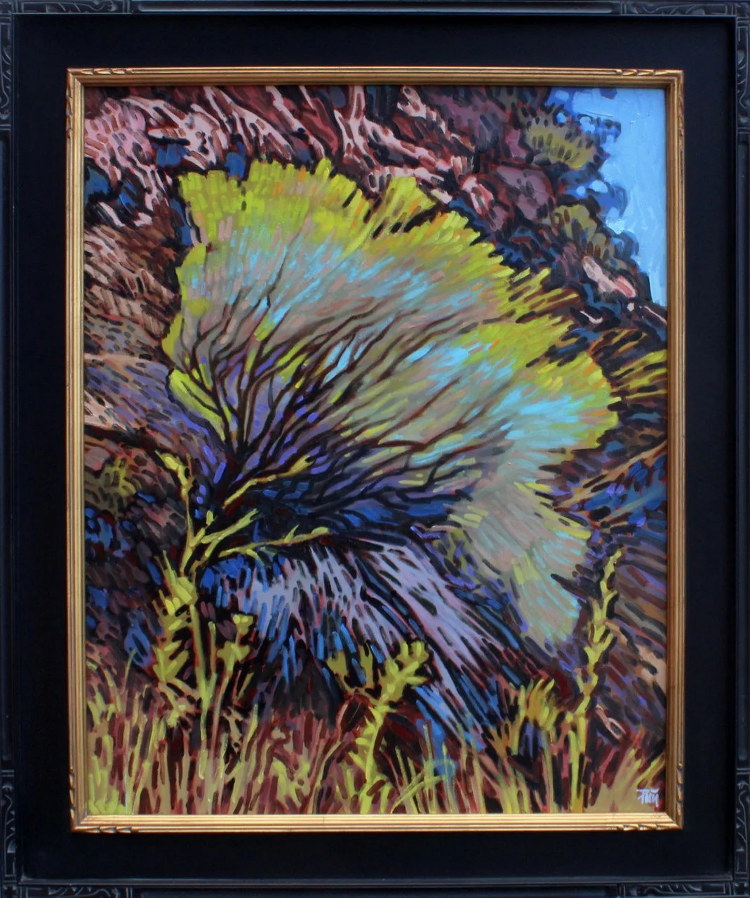 170-102 Brad Price %22Spring Chamisa%22 $3800-framed.jpg
