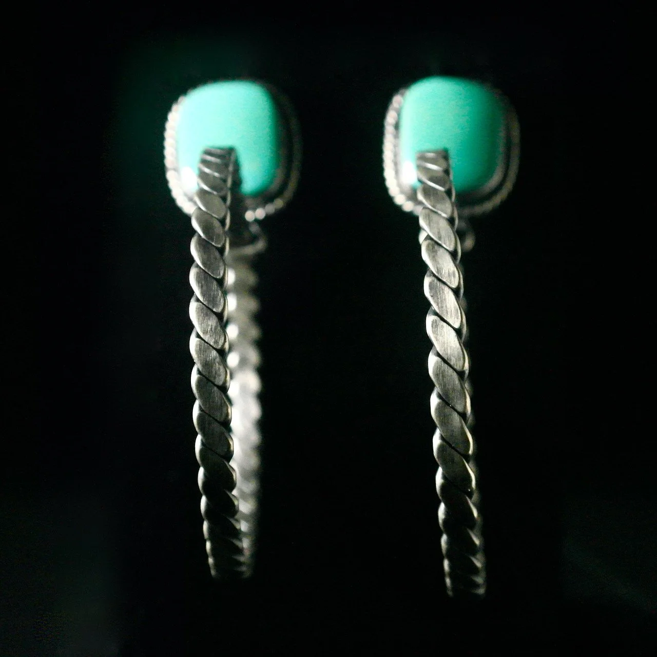 94-936 Steling Silver Turquoise Hoop Earrings $345.jpeg