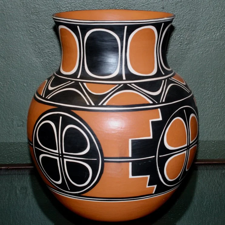 78-185 Santo Domingo Pueblo Pottery $995.jpg