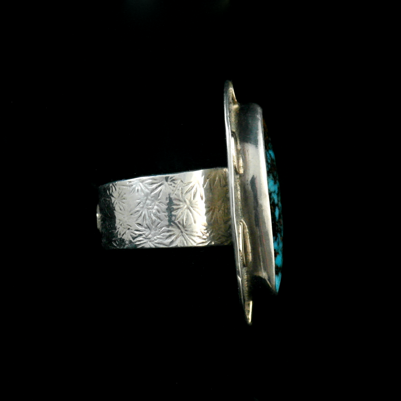 500-59 SS 14k Gold Turquoise Mountain Ring $1450..png