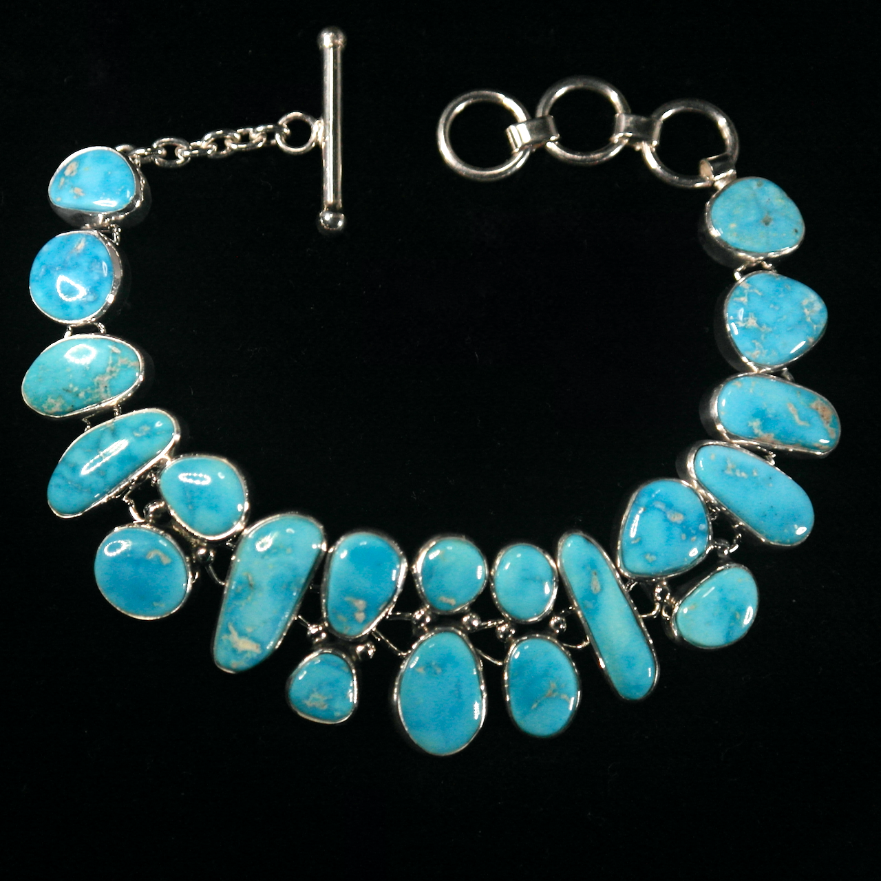 94-961 Sterling Silver with Blue Ridge Turquoise Bracelet $1640..png