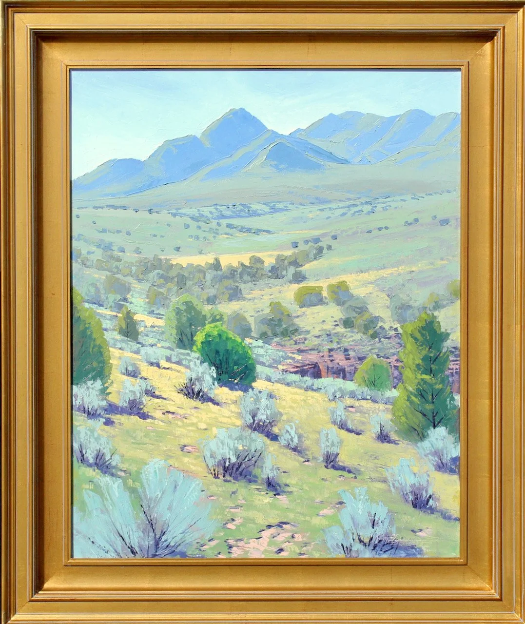 5-223 Ken Daggett "Beyond the Sagebrush" $3,700-framed.jpeg