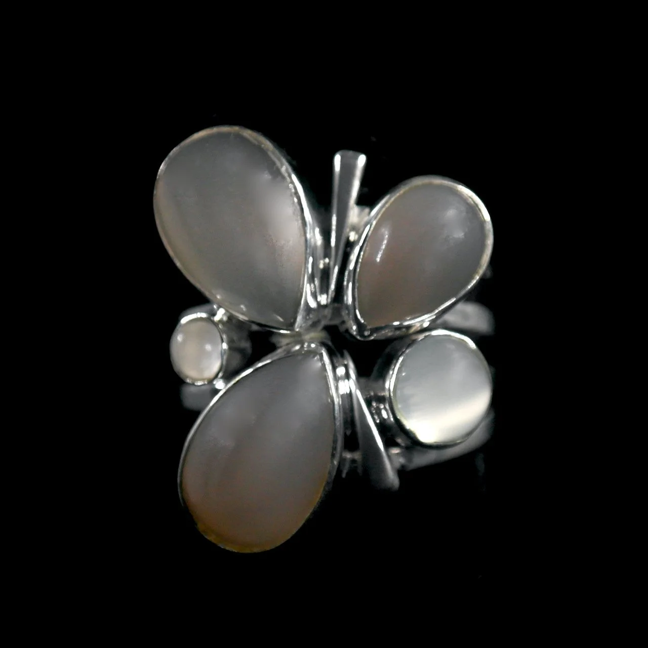 50-989 Lilly Barrack Sterling Silver with Grey Moonstone Ring $480.jpeg