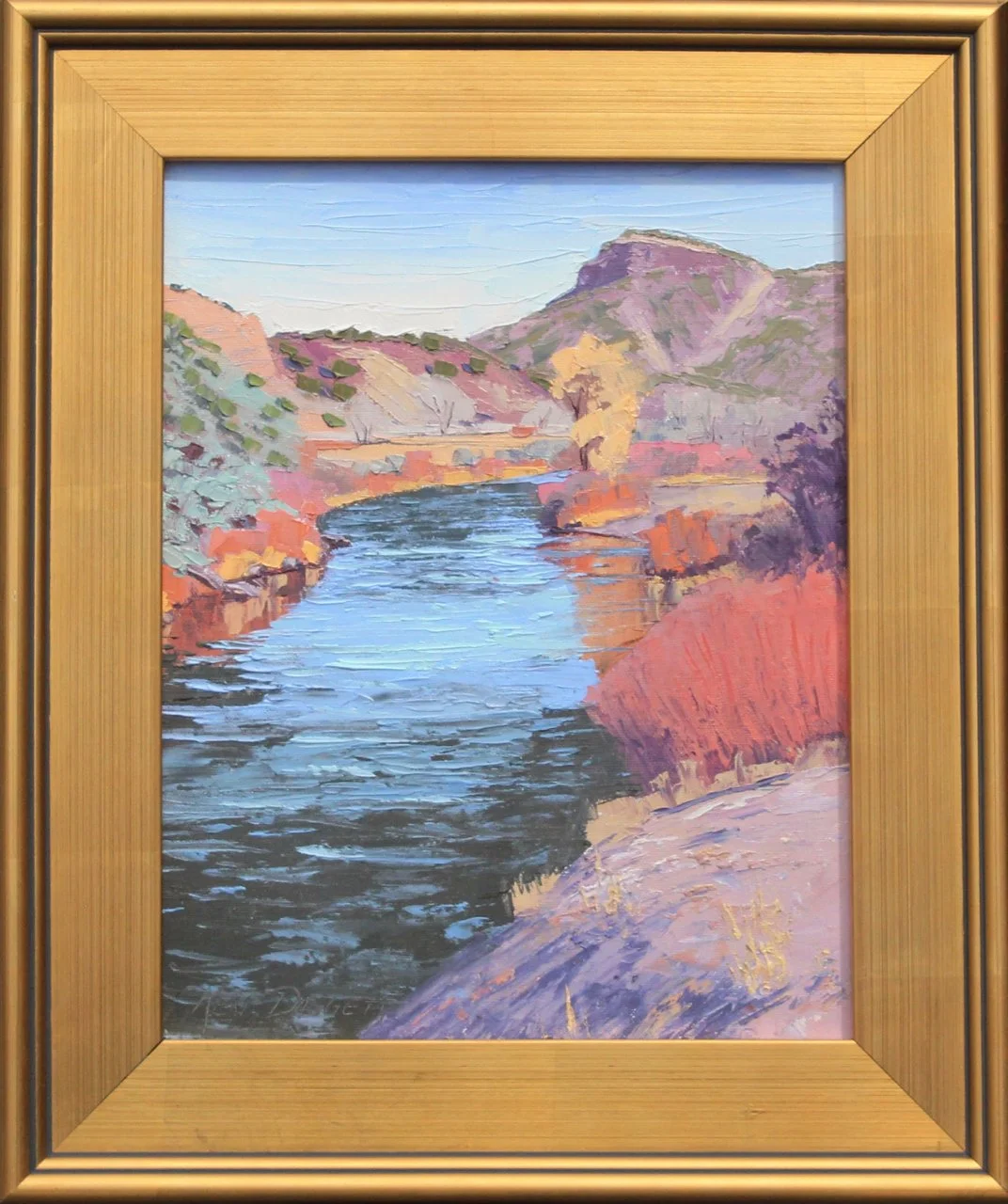 5-215 Ken Daggett %22Near Pilar%22 $1400-framed.jpg
