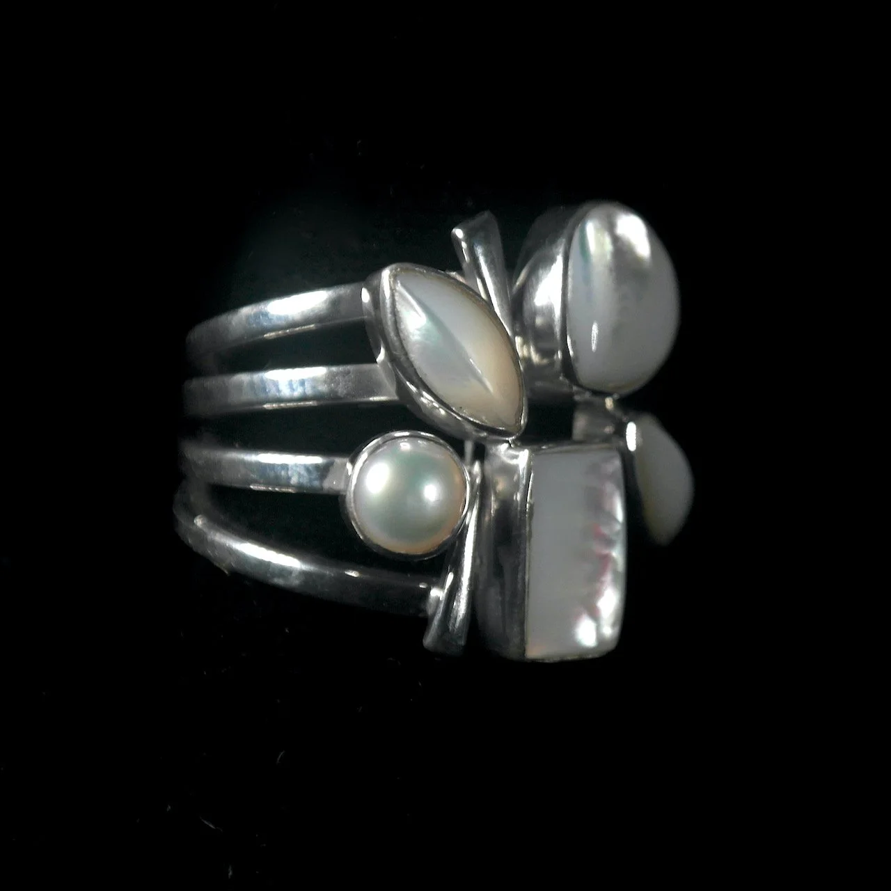 50-1000 Lilly Barrack Sterling with Mother of Pearl Ring $480-1.jpeg
