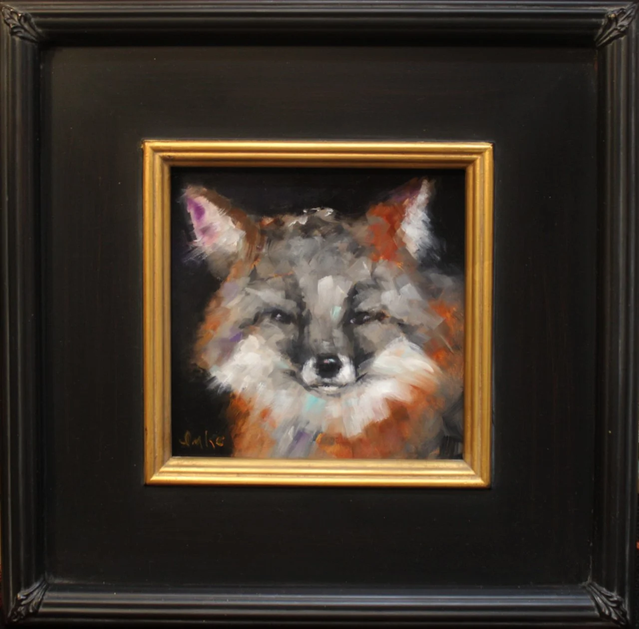 10-325 Denise Imke "Midnight Maurader" $650-framed.jpg