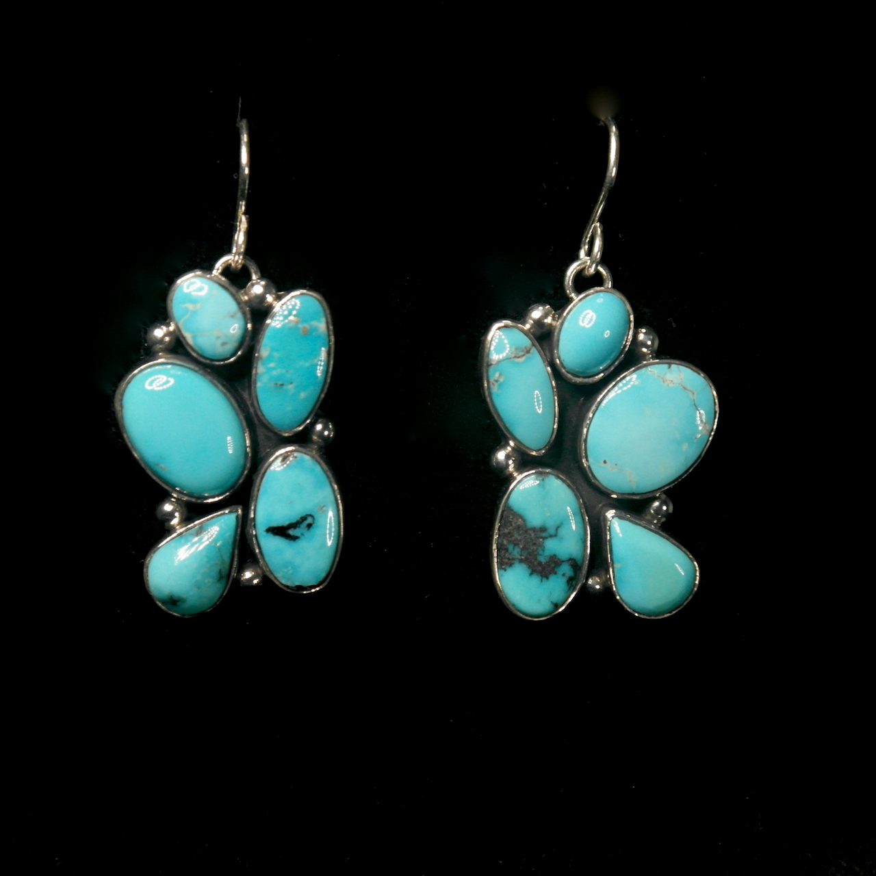 60-787 SS Morenci Turquoise Necklace:Earring Set $4950..png