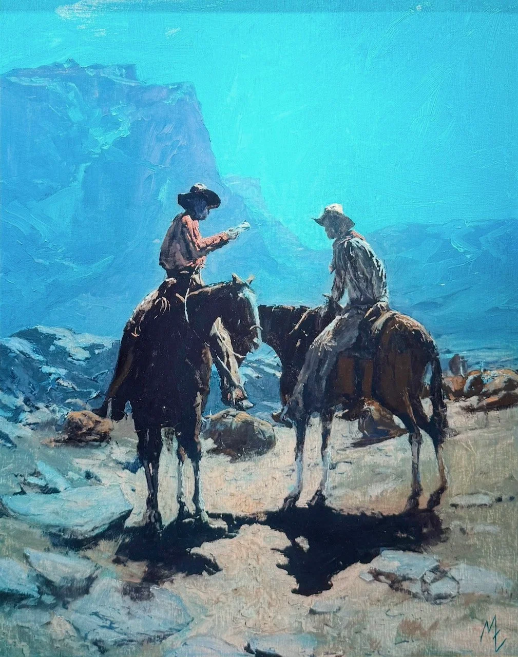 171-12 Michael Ome Untiedt "The Letter" $12,600.jpeg