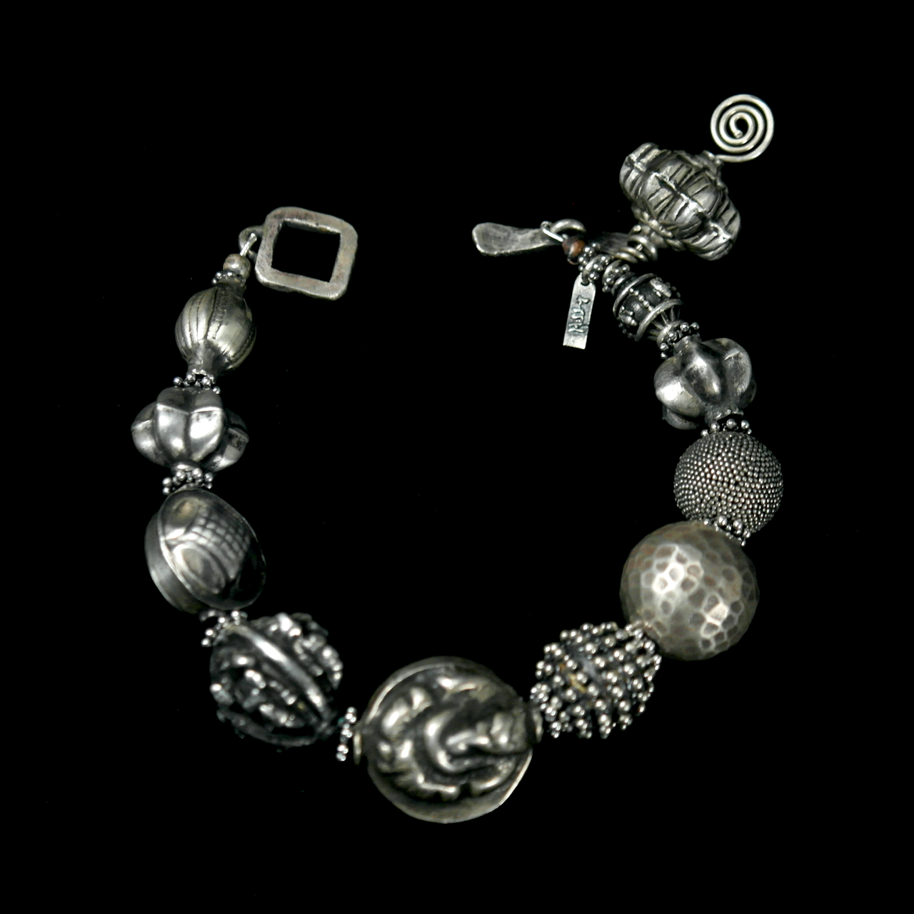45-1094 Margie Melby Fine Silver Beaded Bracelet $495.png