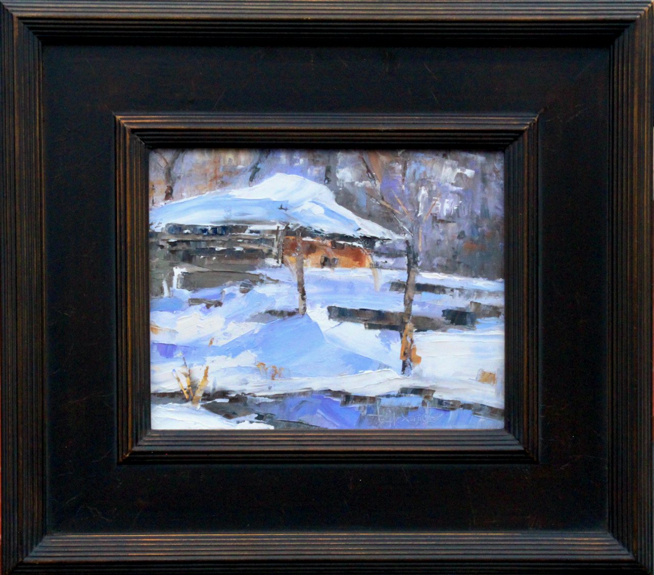 107-96 Lorraine Alexander "After Fetchin" $1100-framed.jpeg