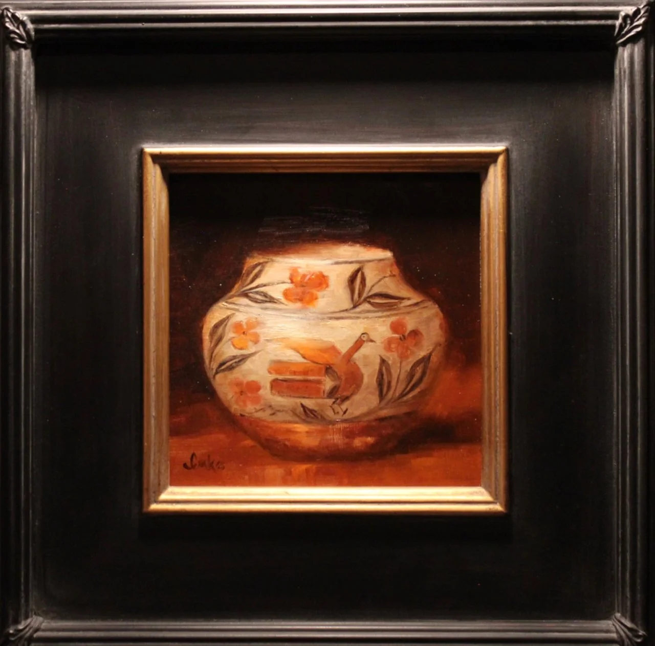 Zia Pot - framed.jpg