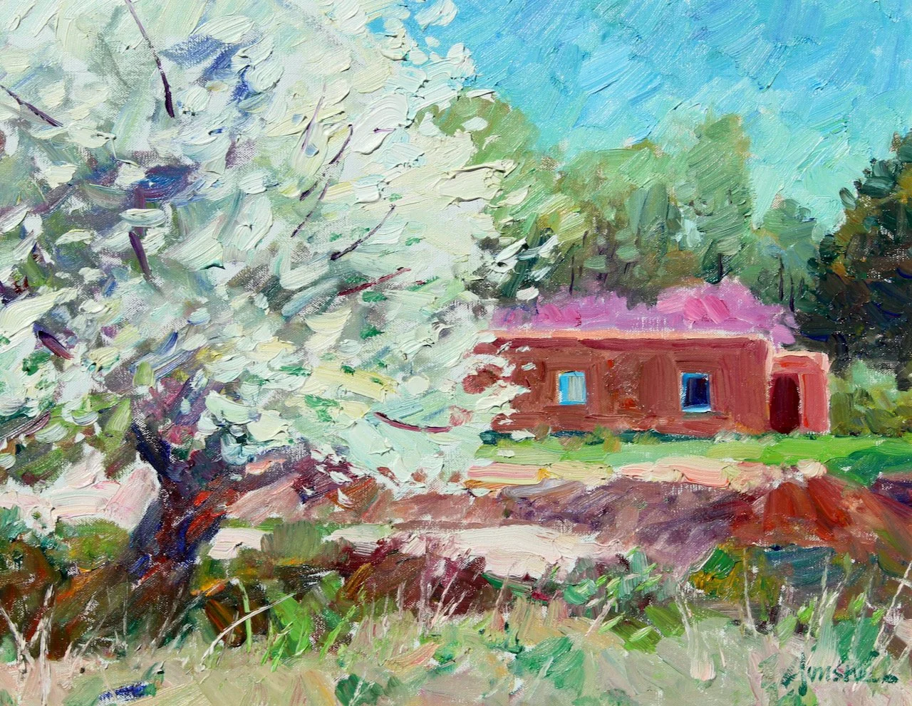 9-136 Walt Gonske "Taos Spring" $7500.jpeg