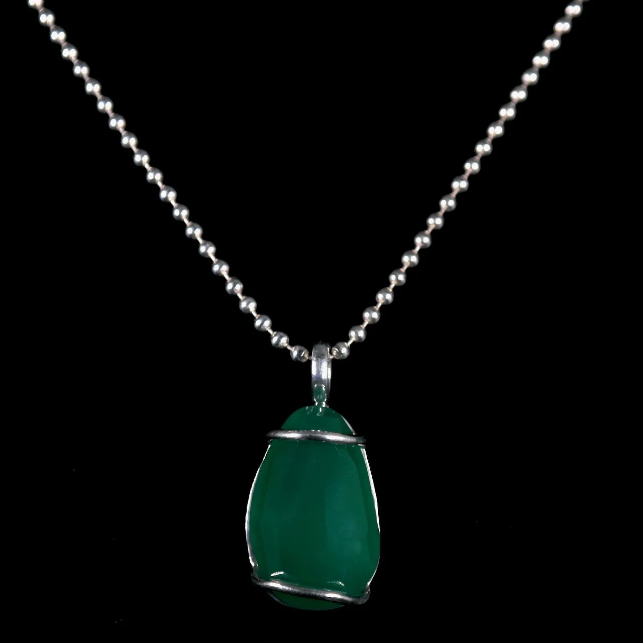 50-982 Sterling Silver with Green Onyx Necklace $485-1.jpeg