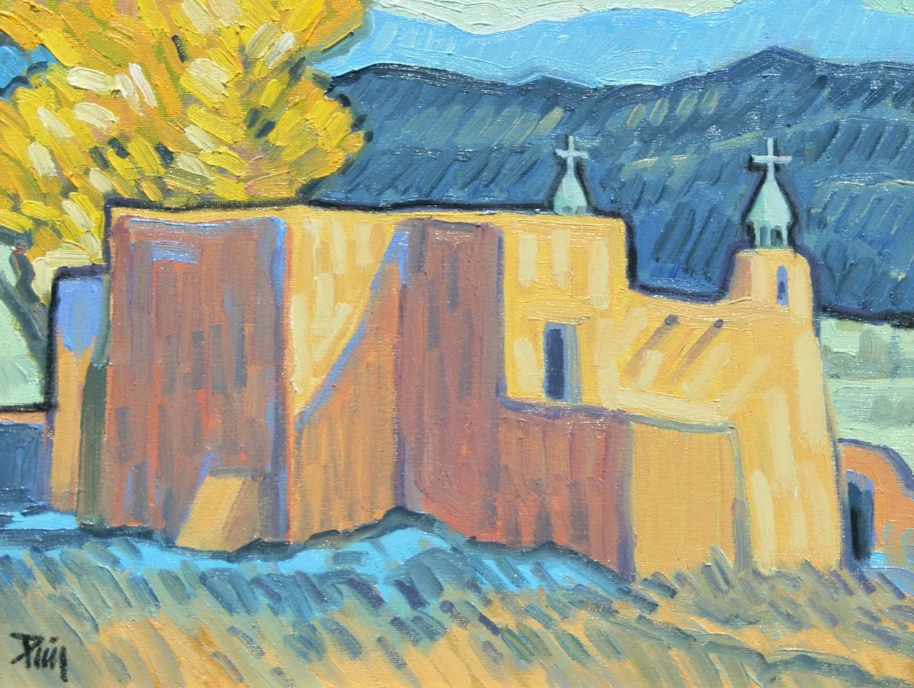170-112 Brad Price "New Mexico Church" $1500.jpeg