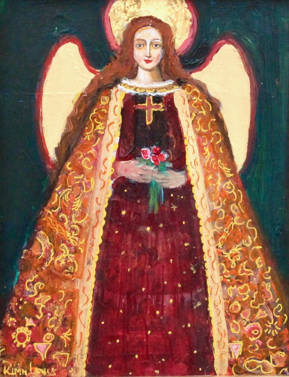 113-112 Kimm Lanus "Retablos Angel" $695.jpeg