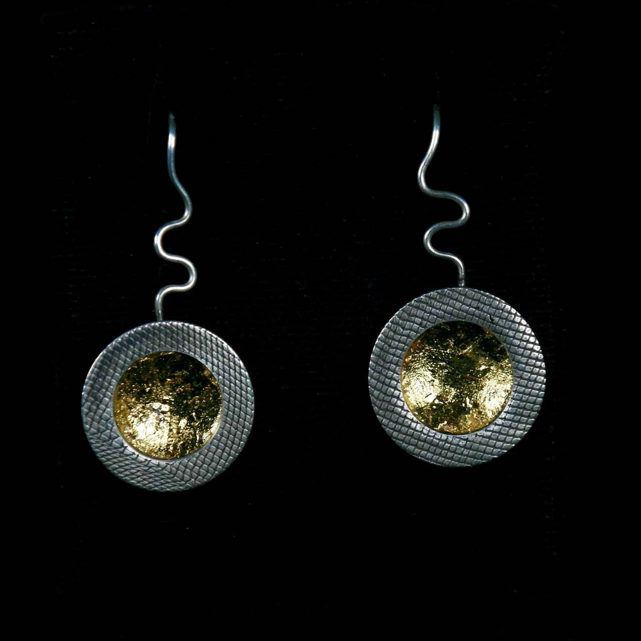 45-868 Fine Silver with 24k Gold Foil Earrings $188.png
