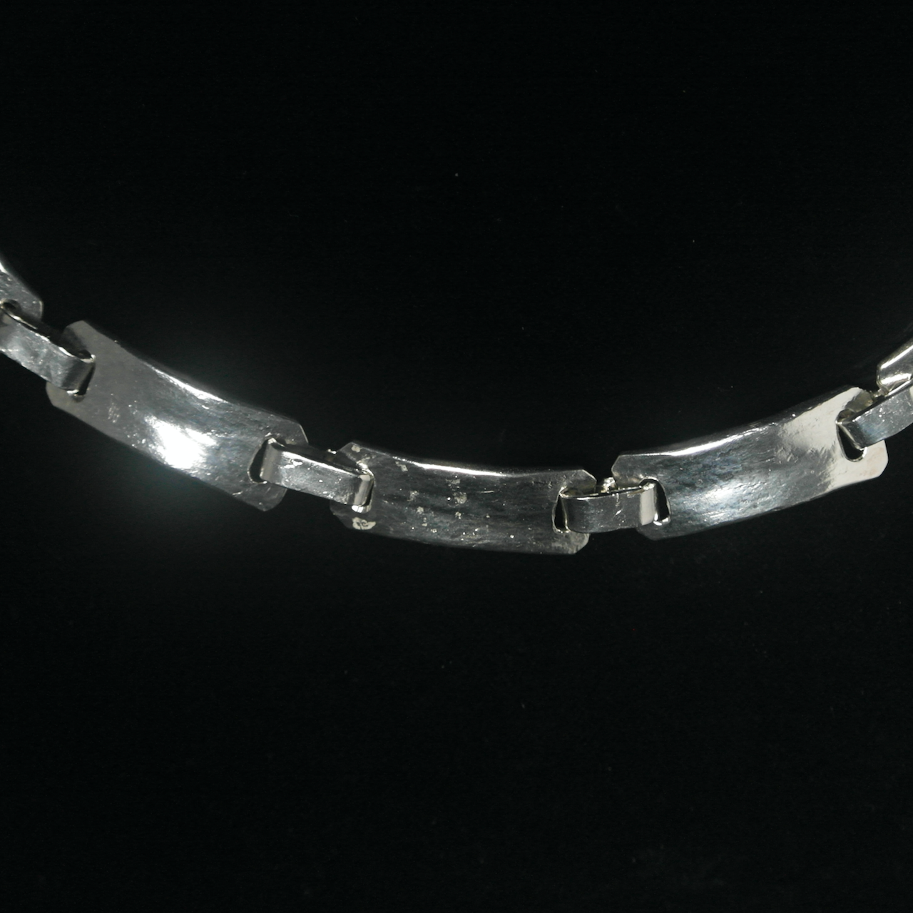 56-1338 Ingot Silver Rectangular Link Bracelet 8%22 $485..png