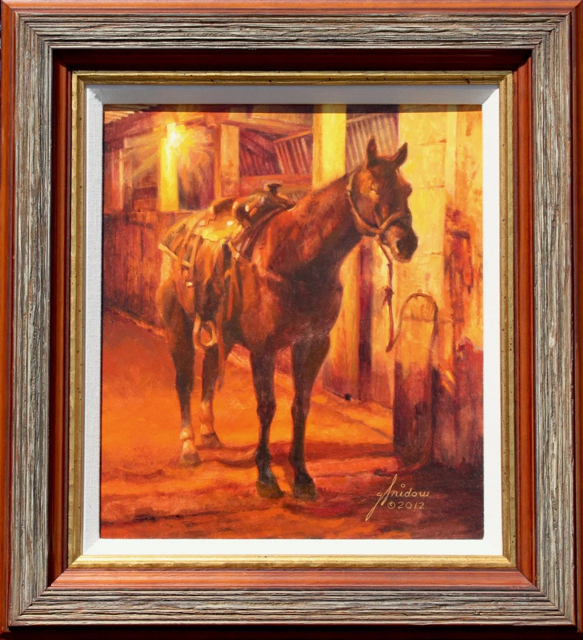 214-3 Gordon Snidow %22The Early Bird%22 $9,900-framed.jpg