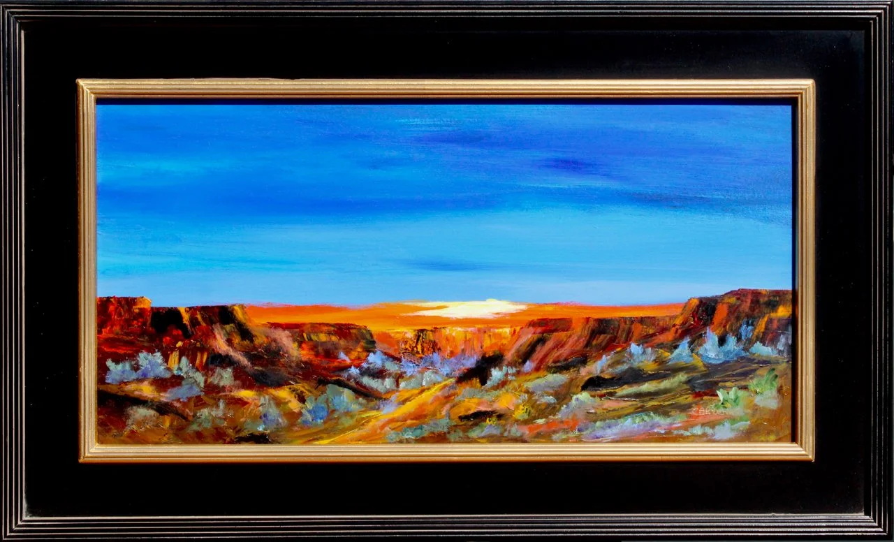 1-198 Henry Cardenas Canyon Trail Framed $1595.jpg