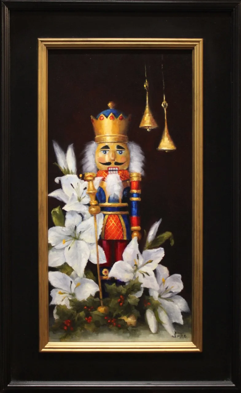 10-329 Denise Imke "Clara's Prince"- $2,250-framed.jpg