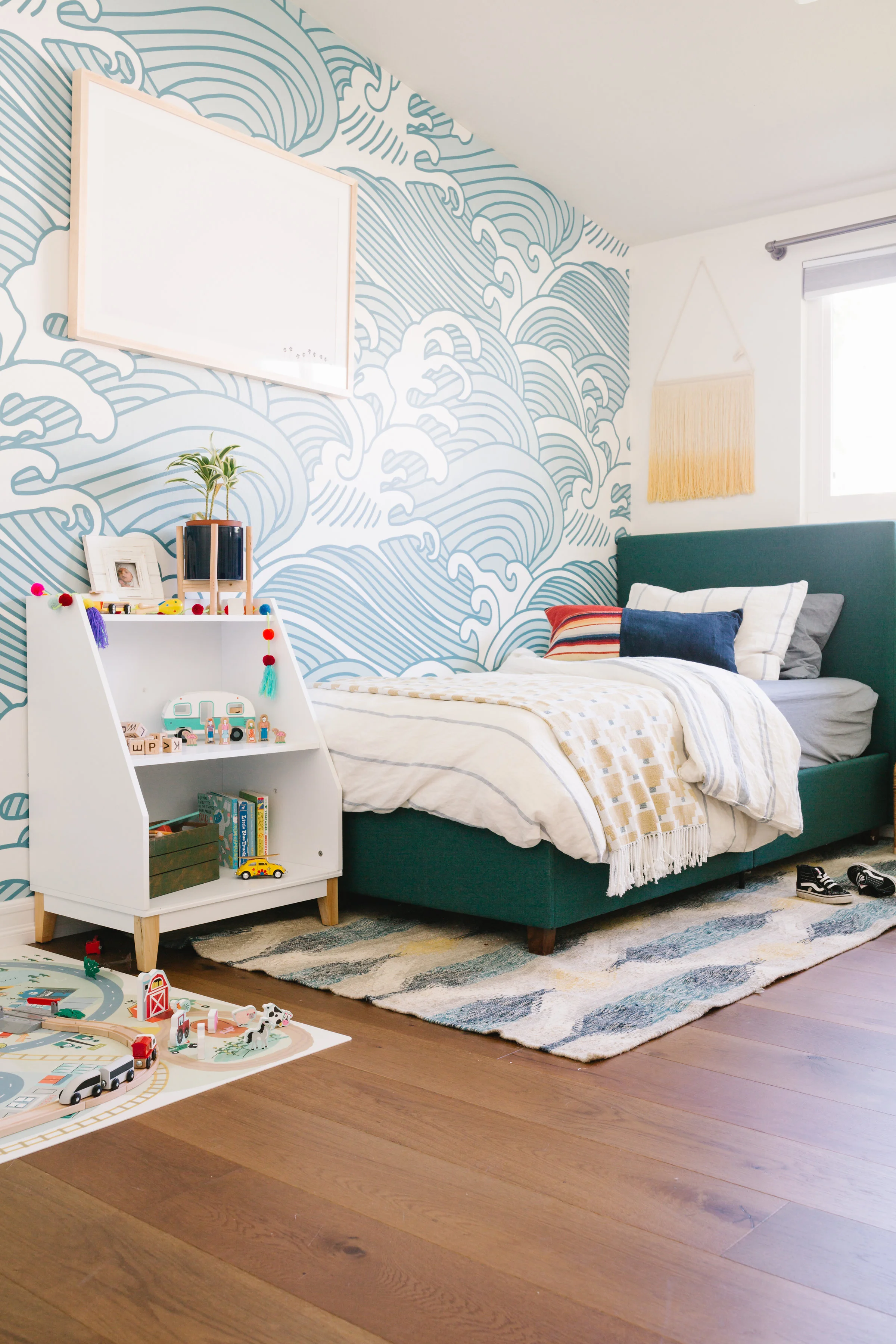 Finn's California Coastal Cool Big Boy Room Reveal